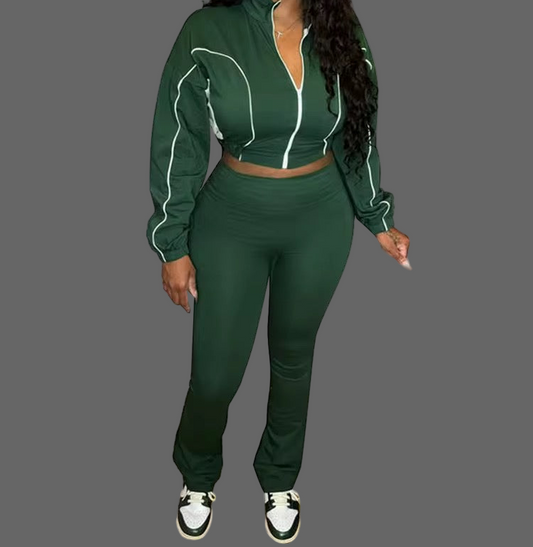 Green 2 piece