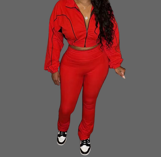 Red 2 piece
