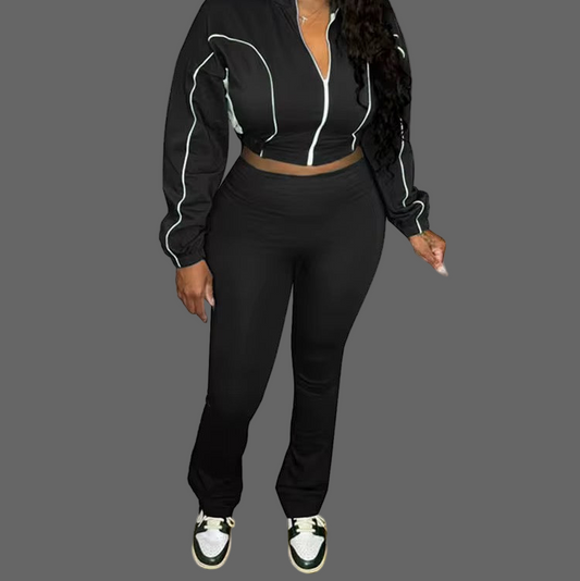 Black 2 piece